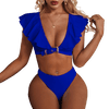 Maillots de Bain Vintage à volants sur