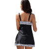 Maillots de bain vintage - Duo noir et blanc