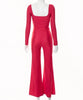 Combinaison pantalon fluide manches longues
