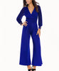Combinaison droite sexy chic jambes larges