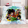 Plaid Dragon Ball Z Aventure Epique