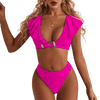 Maillots de Bain Vintage à volants sur