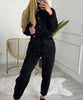 Jolie combinaison en polaire pour femme