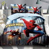 Parure de lit Spiderman et Ironman