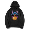 Sweat Noir Stitch Halloween