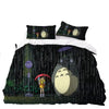 Parure de lit Totoro pluie