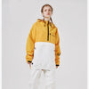 Doudoune de ski jaune pour femme