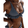 Maillots de Bain Vintage - ensemble vichy bikini