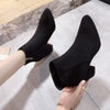 Bottes à talon femme courtes pour femmes