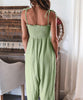 Combinaison froncée lin femme