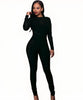 Combinaison sexy en dentelle noire