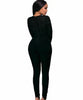 Combinaison sexy en dentelle noire