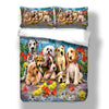 Parure de lit motif chien