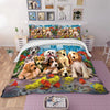 Parure de lit motif chien