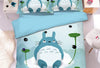 Parure de lit bleue Totoro