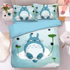 Parure de lit bleue Totoro