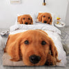 Parure de lit chien roux trop mignon