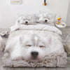 Parure de lit chiot qui dort
