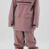 Ensemble doudoune et pantalon de ski rose pour femme
