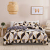 Parure de lit scandinave noire et blanche