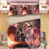 Parure de lit avec imprimé personnages de Sword Art Online