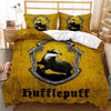 Parure de lit jaune Hufflepuff