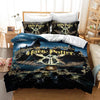 Parure de lit Harry Potter fond Poudlard