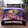 Parure de lit avec imprimé Fortnite noire