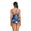 Maillot de bain une pièce avec décolleté profond
