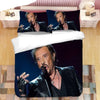 Parure de lit Johnny Hallyday en concert