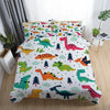 Parure de lit dinosaures pour enfants