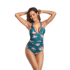 Maillot de bain une pièce avec décolleté profond