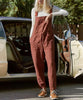 Combi salopette fluide d'automne pour femme
