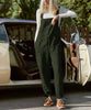 Combi salopette fluide d'automne pour femme