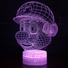 Lampe 3D Tête Mario