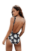 Maillot de bain une pièce à motif floral