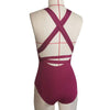 Maillot de bain une pièce échancré