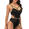 Maillots de Bain Vintage deux pièces effet ventre plat