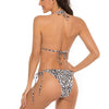Maillots de Bain Vintage - Bikini léopard orange