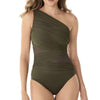Maillot de bain une pièce à rayures