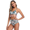 Maillots de Bain Vintage style rétro à taille haute