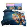 Parure de lit bleue Pat patrouille