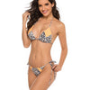Maillots de Bain Vintage - Bikini léopard orange