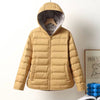 Doudoune mode avec capuche tendance