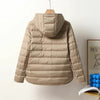 Doudoune mode avec capuche tendance