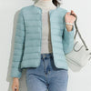 Doudoune légère pastel femme