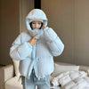 Doudoune à capuche grand froid pour femme avec manches amovibles