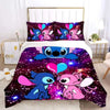 Parure de lit Stitch et Angel amoureux