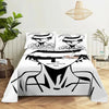 Parure de lit One Piece en noir et blanc