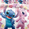 Parure de lit Stitch et Angel qui dansent